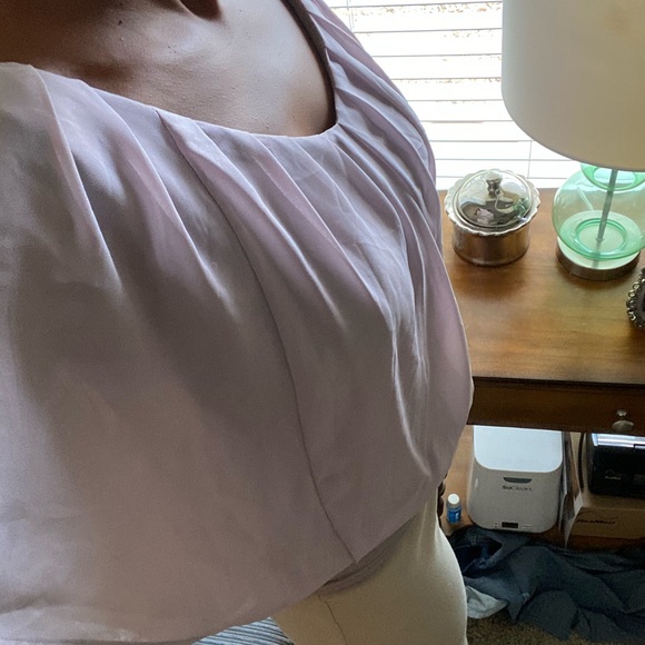 Lilac Colored Blouse/ top - Picture 3 of 5